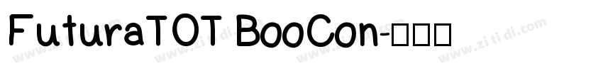 FuturaTOT BooCon字体转换